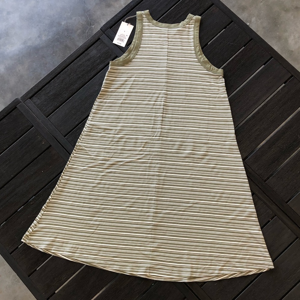 A • NEW DAY 🎯 Soft Stretch Tank Dress w/ Stripes - Picture 3 of 8